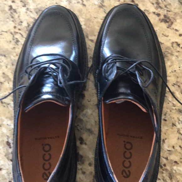 Ecco Lace Dress Shoes Euro 43 - Picture 1 of 4